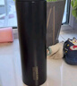炊大皇 保温杯 316L医用级不锈钢茶水分离商务便携保温杯 黑色 490ml 实拍图