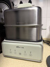 小熊（Bear）电蒸锅 不锈钢 炖蒸煮一体机 多层大容量智能 蒸早餐馒头 12L多功能 可预约自动断电  DZG-F30J2  实拍图