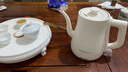 金灶（KAMJOVE） 茶艺专用泡茶烧水壶优雅长嘴电热水壶随手泡开水壶自动断电热水壶煮水壶家用1L 1L T-93（象牙白色） 实拍图