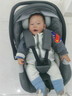 bebelock婴儿提篮式汽车儿童安全座椅新生儿宝宝睡篮车载便携摇篮i-Size 太空灰【i-Size认证】 实拍图