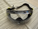 代尔塔 护目镜 橡胶框 防辣 防虫 防飞溅防沙 防花粉 过敏 切洋葱双眼皮术后 遮挡眼镜101141 黑色升级款(防雾) 实拍图