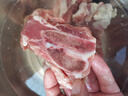 加拿大原切猪骨肉多肉尾叉骨2斤炖汤无激素更安全生鲜猪肉 1袋*1000g 原切 实拍图
