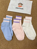 大嘴猴（paul frank）袜子女秋冬【100%纯棉+10A抗菌】防臭吸汗抗起球休闲棉袜6双装 实拍图