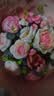 Roselita针织花束混搭玫瑰花结婚纪念日生日礼物结婚送女朋友闺蜜实用高档 实拍图