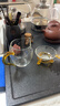 绿昌明玻璃公道杯带茶漏三件套大号茶滤分茶器加厚耐热玻璃茶滤茶具套装 茶滤 + 金色手柄公道杯350ml 实拍图