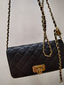 CHARLES&KEITH经典菱格链条小方单肩斜挎包包女包生日礼物CK2-70160131 Black黑色 小包 实拍图