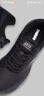 安踏男鞋跑步鞋男2025冬季皮面防水黑色加绒保暖运动鞋鞋子休闲鞋男款 【秋冬新款黑色皮面防水鞋】黑 44 (美码10) 实拍图