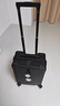 SOO行李箱男万向轮拉杆箱耐磨抗摔20英寸A330旅行箱密码箱女商务黑色 实拍图