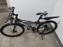 金武端自行车成人山地车公路赛车单车骑行变速超轻越野中学生初中青少年 顶配版-辐条轮-黑白色 26寸21速 实拍图