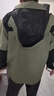 JEEP SPIRIT冲锋衣男秋冬撞色运动夹克男三合一登山服 军绿【三合一】XL 实拍图
