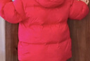 巴拉巴拉童装儿童羽绒服男童女童2025新款春装拜年服红色国风宝宝外套加厚 实拍图
