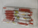 斑马牌（ZEBRA）JJ15按动红色中性笔0.5mm签字笔商务水笔学生练字考试刷题笔学习办公文具套装10支 实拍图