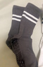 雪茜曼（XUEXIMAN）瑜伽袜子女中筒棉袜秋冬季普拉提健身舞蹈专业防滑短运动地板袜子 实拍图