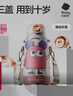 babycare儿童保温杯水壶吸管杯大宝宝学饮316不锈钢三合一上学600ml 实拍图