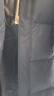 BOBBY BIZZ2024新款秋冬高端95%白鹅绒羽绒服男女大码长款过膝加厚保暖中戏 黑色（男女同款） XL 160斤左右（352g） 实拍图