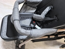 liuncy双胞胎婴儿推车前后坐二胎双人可坐躺轻便折叠儿童手推车 金管 高低座 高级灰 【橡胶大轮】 实拍图