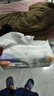 洁丽雅（Grace）居家差旅便携一次性洗脸巾珍珠纹绵柔毛巾3包 20*20cm 90抽/包 实拍图