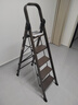 奥鹏梯子家用五步折叠梯加厚铝合金室内户外登高爬梯楼梯人字梯工程梯 实拍图