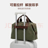 爱华仕城市旅行系列女士大容量行李包袋手提包斜挎健身包商务出差苔藓绿 实拍图