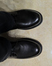 百丽通勤商务正装鞋男秋季系带真皮增高青年皮鞋A1208CM3 黑色 40 (250mm) 实拍图