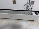美的（Midea）【APP智能】石墨烯家用踢脚线取暖器 遥控电热电暖器 浴室速热电暖气 节能暖风机全屋升温HDS22LYR 实拍图