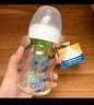 布朗博士玻璃奶瓶 0-1月初生婴儿防胀气防呛 宽口径奶瓶150ml 小象 实拍图