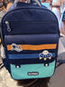 阳光8点小学生儿童减负减压护脊可爱双肩背包 宝蓝大号(4-6年级) 实拍图