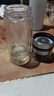 【京东物流配送】大容量茶水分离商务泡茶杯高硼硅双层玻璃水杯 银本色350ml 实拍图