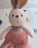 威尔通（WELTSTON）毛绒玩具布娃娃抱枕安抚玩偶摆件儿童生日礼物 小白兔子公仔70cm 实拍图