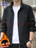 罗蒙（ROMON）夹克男秋冬季商务外套男士通勤休闲立领上衣服男装 实拍图