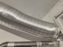 潜水艇（Submarine）加厚铝管油烟机排风管厨房烟道通风道止逆阀烟管硬管180mm内径2米 实拍图