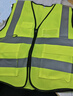 迈诺奇反光背心高亮多口袋施工工程反光衣环卫马甲安全交通警示服 荧光黄 实拍图
