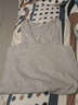 浪莎100%纯棉背心男中老年人无袖跨栏打底新款高端老头汗衫新疆全棉质 【2件灰色】·100%新疆棉 L /170 实拍图