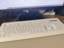 惠普（HP）键盘 无线键盘鼠标套装  轻薄省电无线自动休眠键鼠 笔记本台式机通用办公家用键鼠  CS500白色 实拍图