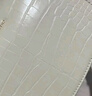CHARLES&KEITH鳄鱼纹凯莉包手提斜挎婚包包女包生日礼物CK2-50270880-1 Ivory象牙色 S 实拍图