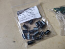 直插铝电解电容器元件16/25V/35v/50/10/47/100/220/1000/2200uf 25V 470UF 体积8X12（20个） 实拍图