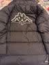 卡帕（Kappa）背靠背长款羽绒服2025新款男女冬季运动棉服K0EZ2YY09D 黑色 2XL 实拍图