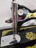 蝴蝶牌上海老式缝纫机家用台式脚踏电动机头裁缝衣车机架升级吃厚 实拍图