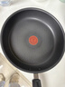 特福（Tefal）平底锅家用牛排不粘煎锅少油烟有钛煎饼锅电磁炉燃气灶通用28cm 实拍图