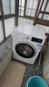 西门子（SIEMENS）iQ300 10公斤滚筒洗衣机全自动带烘干 洗烘一体 蒸气除菌 羊毛洗 智能烘干 1004W 家电国家补贴 实拍图