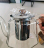 茗光茶壶玻璃泡茶壶茶水分离烧水壶家用茶壶办公玻璃茶具功夫茶壶 实拍图