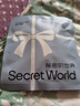 SecretWorld【孙怡同款】内裤女士小平角100全棉不卷边纯棉10a抗菌四角短裤 实拍图