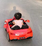 小果冻儿童电动汽车奔驰大g双人小孩车可坐大人四轮越野遥控电动车玩具 豪华红【早教音乐+灯光+自驾】 【送货上门+LED灯光+手机遥控】 实拍图