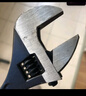 锐能活动扳手12英寸活口扳手工具 多功能光柄开络扳手活口 RN300104 实拍图