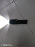 【已售300万】LED高亮手电变焦远射高续航户外可充电便携式手电筒 黑色 【升级款】爆亮变焦 400毫安 实拍图