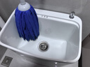 MYRTO阳台拖把池 陶瓷拖布池 洗地墩布水池槽卫生间落地式家用拖把盆 49x35x49cm加高款 实拍图