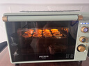 柏翠（petrus） 电烤箱家用40升烘焙多功能全自动搪瓷内胆独立调温智能烘烤 PE3040GL 节日礼物 3040GLC浅绿色 40L 实拍图