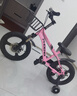 凤凰（Phoenix）儿童自行车男女宝宝脚踏车3-8-12岁儿童山地车14-18-22寸小孩单车 极氪辐条轮+ 炫酷银+ 悍马辅助轮 16寸适合身高（105-130cm） 实拍图