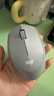 罗技（Logitech）M280 M275无线鼠标 笔记本电脑商务办公鼠标人体工学鼠标USB右手鼠标舒适多彩 带无线2.4G接收器 M280 灰色 实拍图