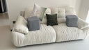 帕沙曼国货补贴云朵沙发布艺小户型客厅奶油风雪尼尔沙发多功能2630ZF 【全拆洗款】2.26米大双人位#2900ZF 雪尼尔TY74: 羽绒+硅胶棉+紫罗兰+竹炭海绵 实拍图